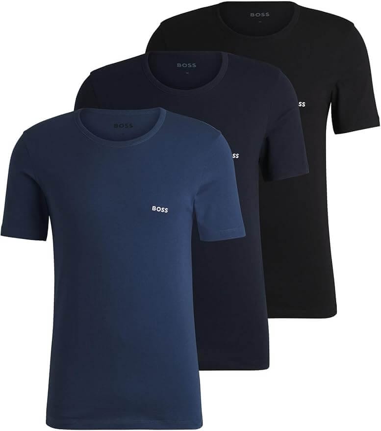 BOSS Herren TShirtRN 3P Classic 3er-Pack – 30% Rabatt