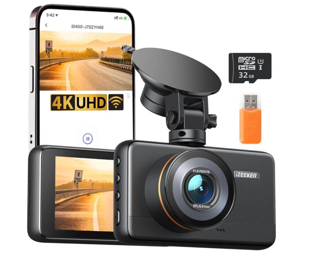 iZEEKER 4K Dashcam – 28% Rabatt