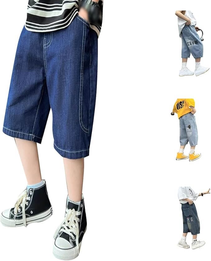 Jungen Jeans Cargo Short – 50% Rabatt