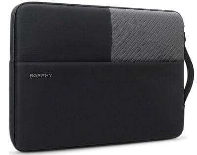 wasserdichte Laptop Tasche in Schwarz