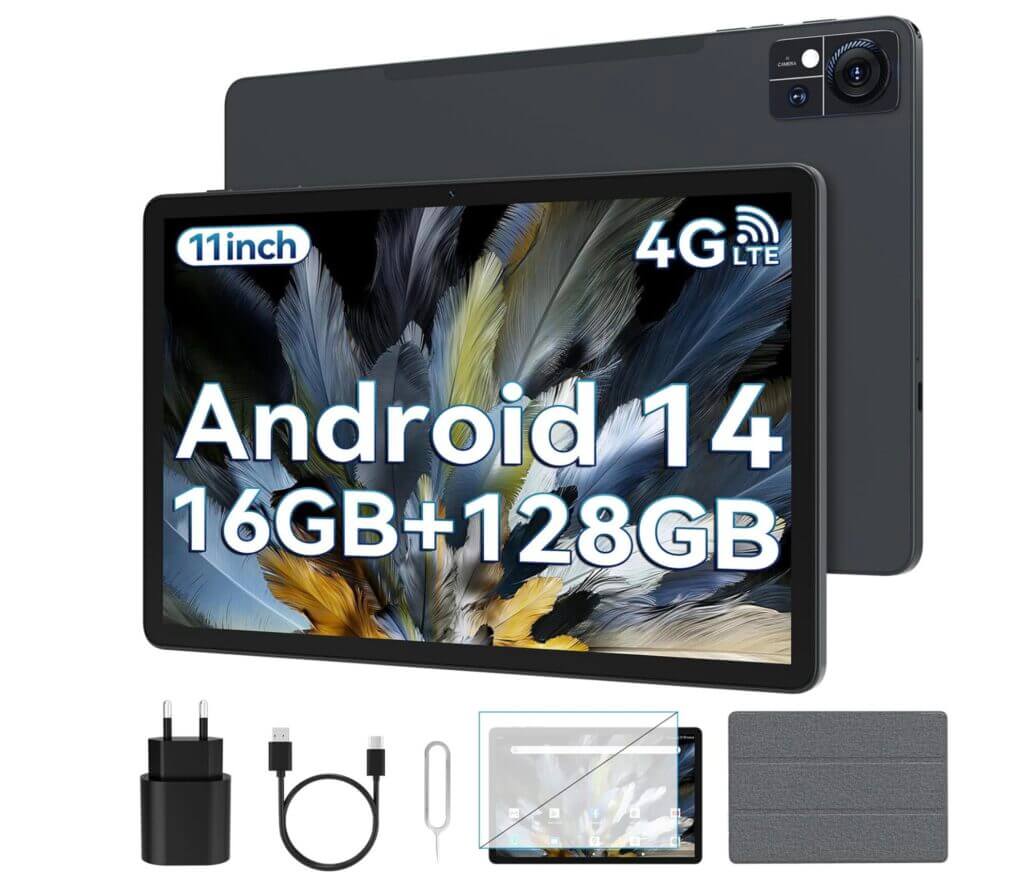 2025 Tablet 11 Zoll Android 14 – 50% Rabatt