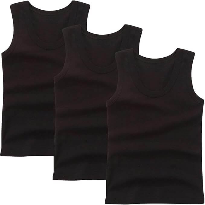 3er-Pack Tanktops für Kinder – 60% Rabatt