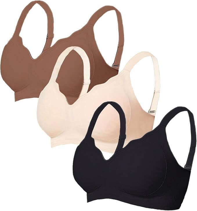 3er Pack BH Damen ohne Bügel – 50% Rabatt