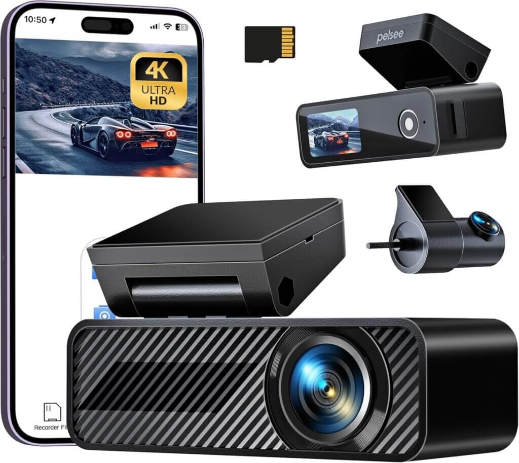 Pelsee P1 Duo 4K Dashcam – 50% Rabatt