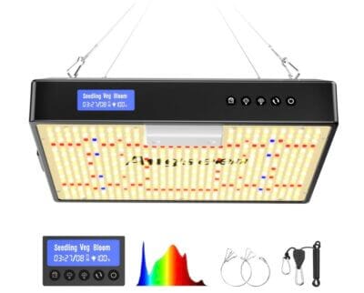 Angseen 200W Upgraded Pflanzenlampe