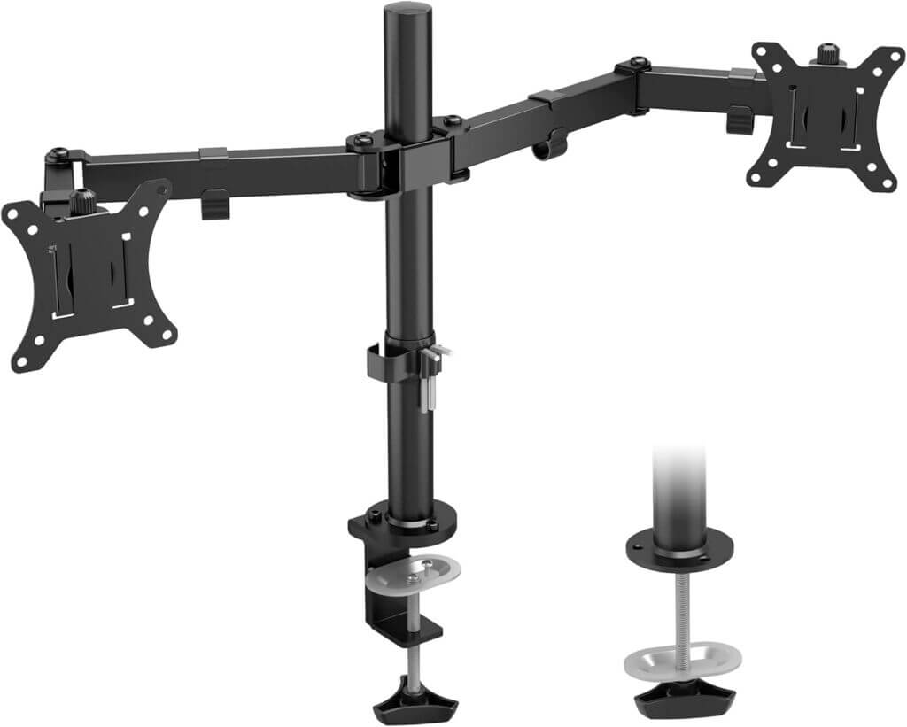 BONTEC PC-Monitorhalterung für 2 Monitore – 50% Rabatt