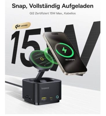 Baseus 7 in 1 Ladestation Magsafe USB C Dockingstation