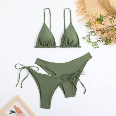 dreiteiliges Bikini-Set für Damen