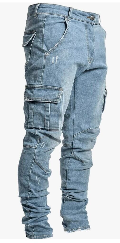 Cargo Jeans für Herren – 60% Rabatt