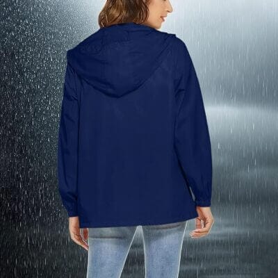 Damen Regenjacke mit Kapuze