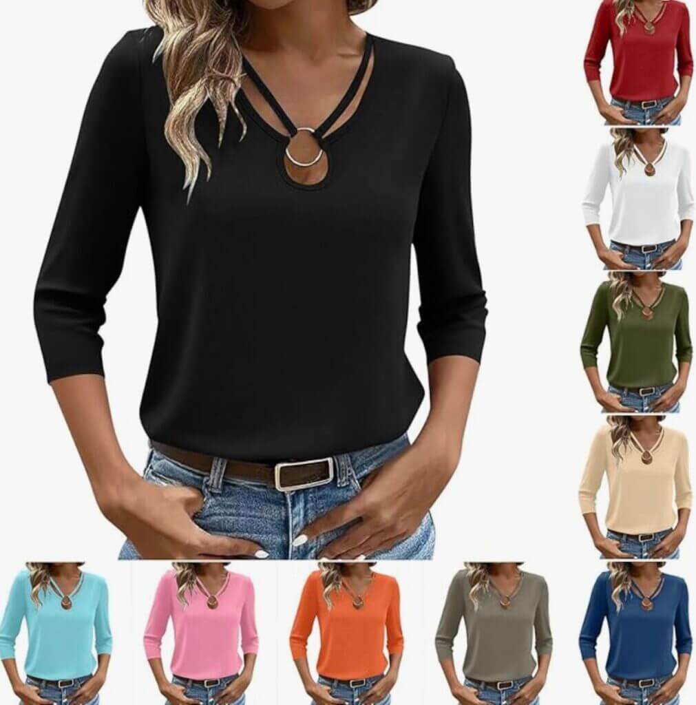 Damen-Shirt Basic – 50% Rabatt