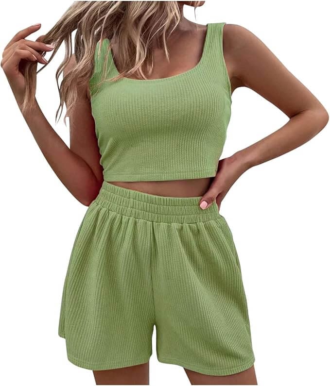 Zweiteiliges Outfit Set für Damen – 50% Rabatt