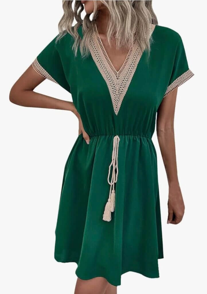 Knielanges Damenkleid – 30% Rabatt