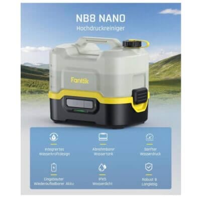 Fanttik NB8 Nano Hochdruckreiniger 