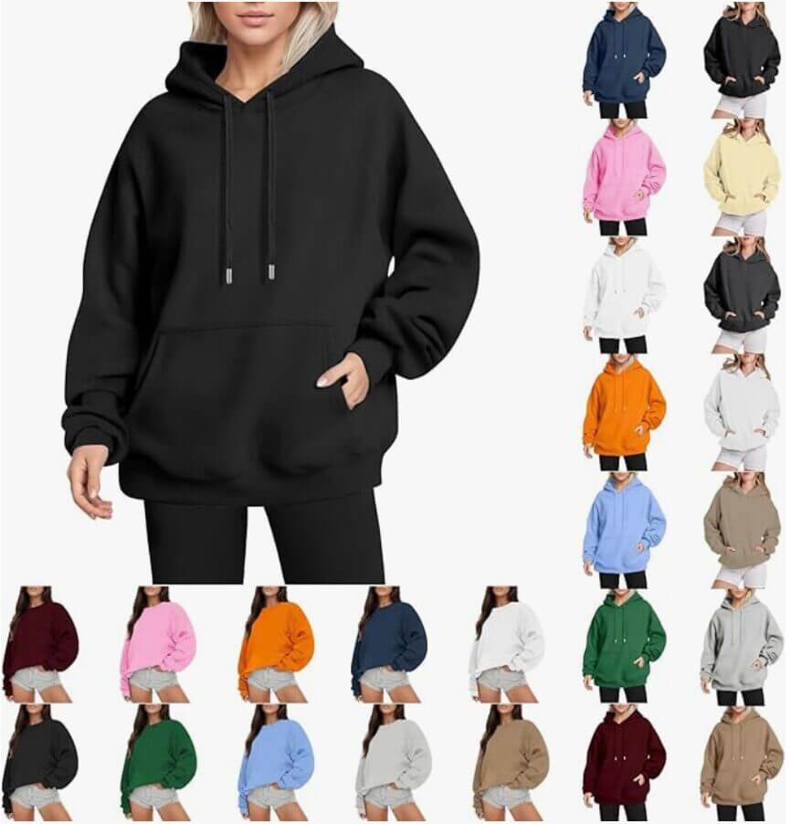 Hoodie Damen Oversize – 50% Rabatt