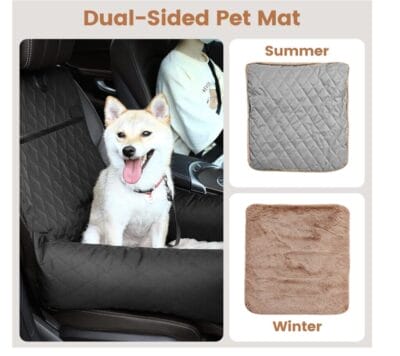 Hundebett Autositzbezug Sommer und Winter 
