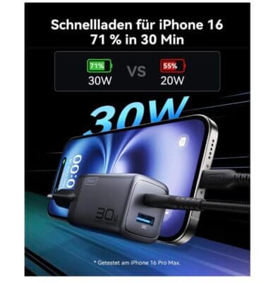 INIU 30W USB-C Ladegerät