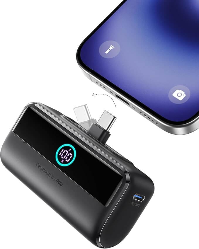INIU Mini Powerbank mit 5500 mAh – 58% Rabatt