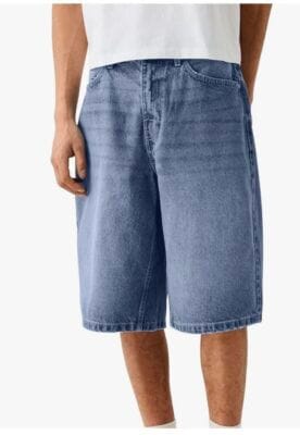 Robuste Jeans-Shorts mit Taschen und bewegungsfreundlichem Schnitt.