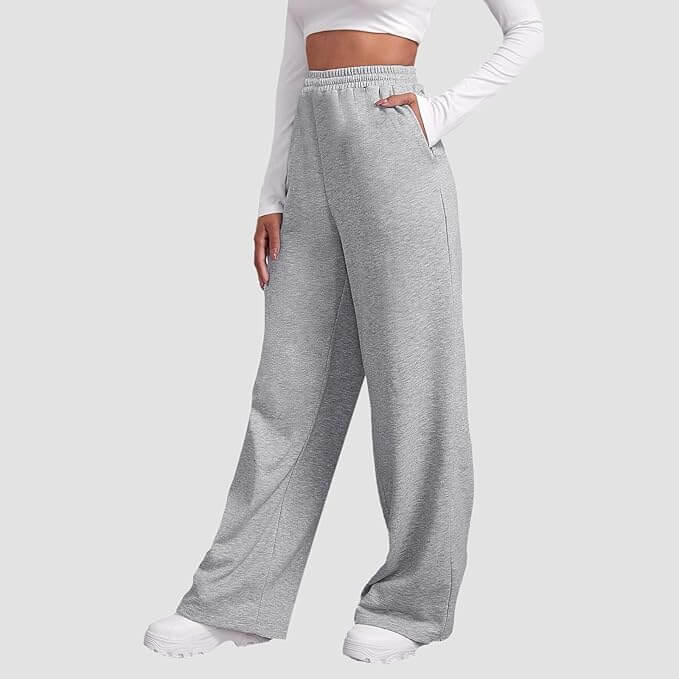 Einfarbige Jogginghose für Damen –  60% Rabatt