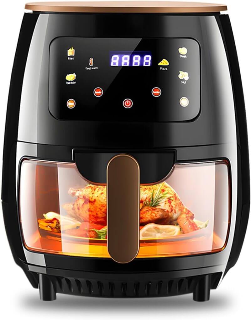 Preissturz: KAITOL Heißluftfritteuse 6L, 1800W – 40% Rabatt
