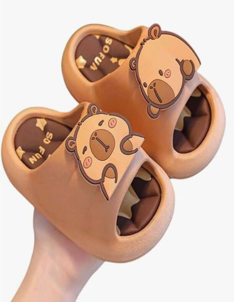 Kinderclogs mit Capybara-Motiv – 50% Rabatt