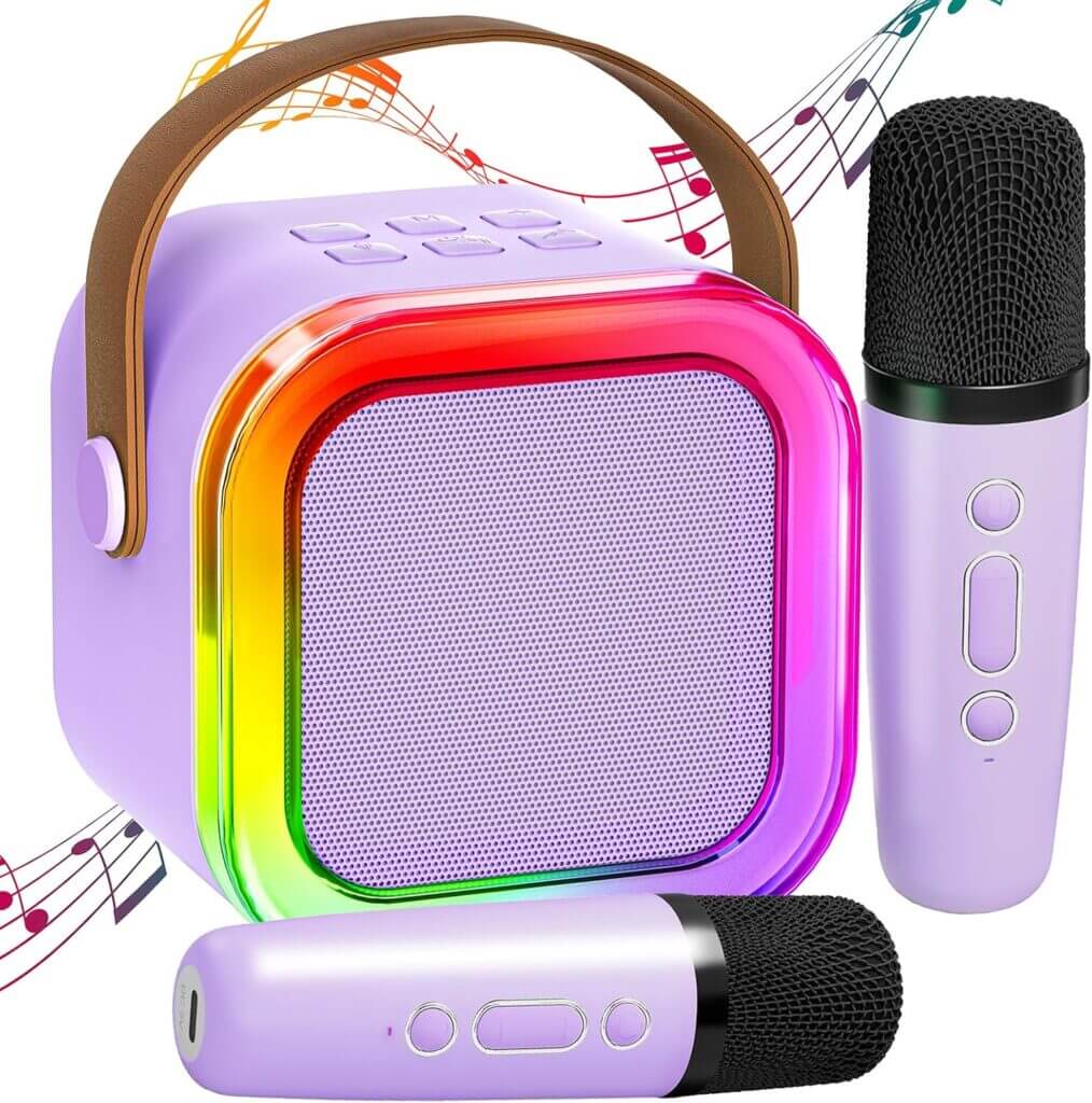 Kinder Karaoke Maschine mit Mikrofon – 62% Rabatt