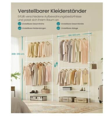 Teleskop Kleiderständer 