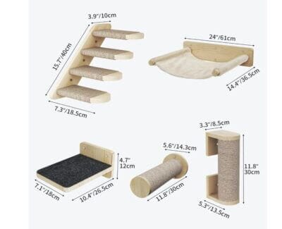 YITAHOME Kletterwand Katzen Set 