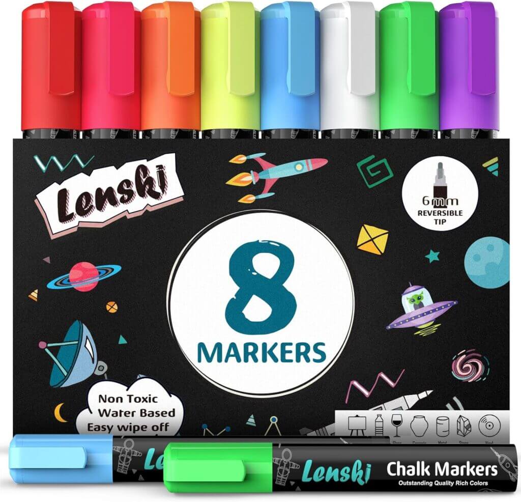 Lenski Kreidestifte mit 8 Farben – 50% Rabatt
