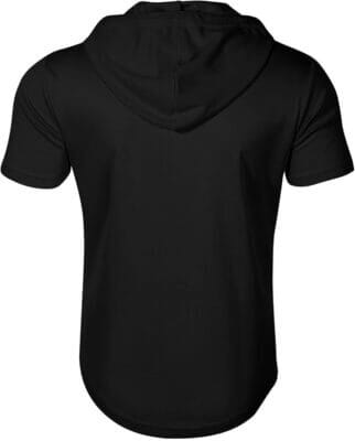 Lässiges Kapuzenshirt mit kurzen Ärmeln und entspannter Passform.