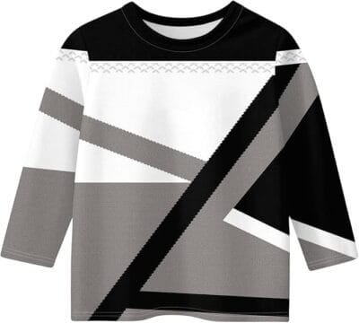 Weiches Langarmshirt mit bequemer Passform für aktive Mädchen