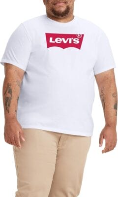Levi's Herren Big & Tall Graphic Tee T-Shirt