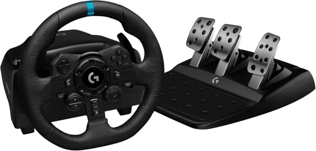 Logitech G923 TRUEFORCE Gaming Rennlenkrad mit Pedalen – 11% Rabatt