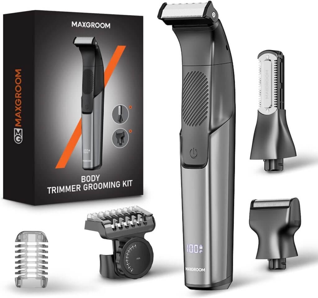 Elektrischer MAXGROOM Rasierer für Männer – 50% Rabatt