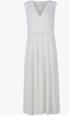Damen Maxikleid weiß 
