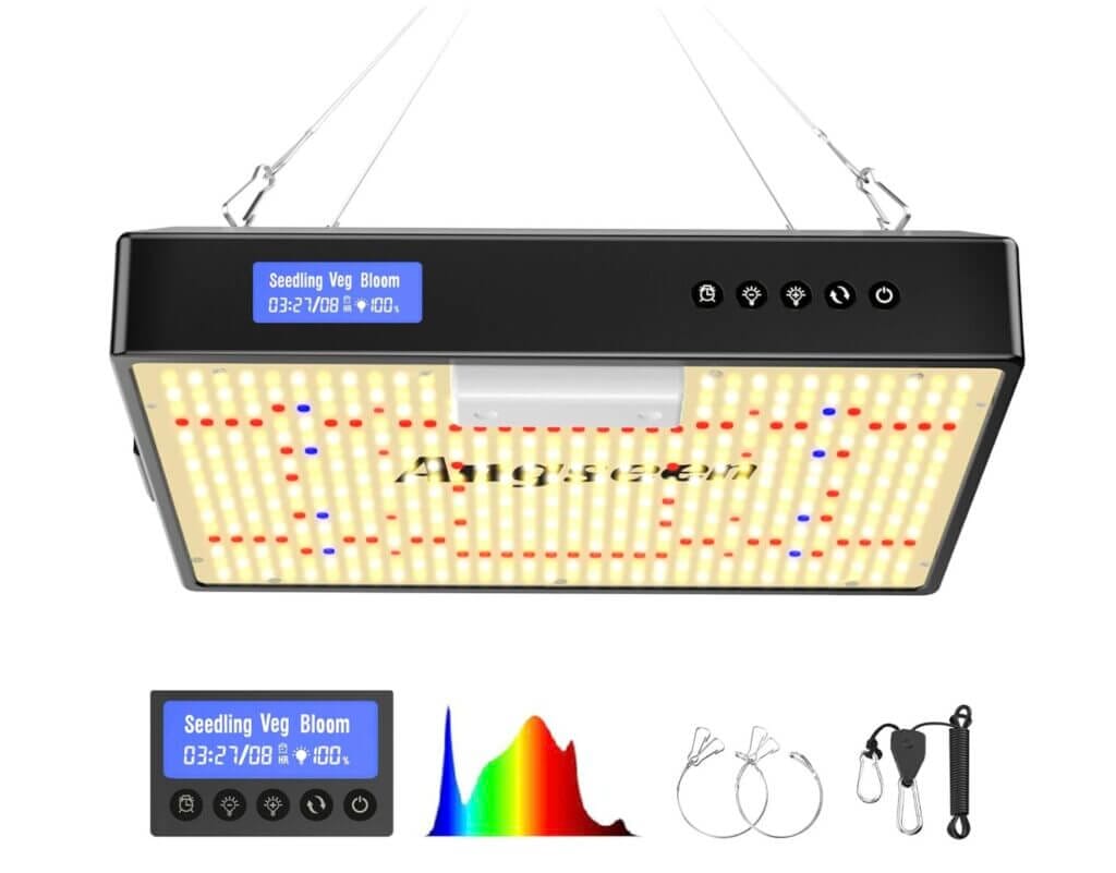 Angseen 200W Upgraded Pflanzenlampe – 56% Rabatt