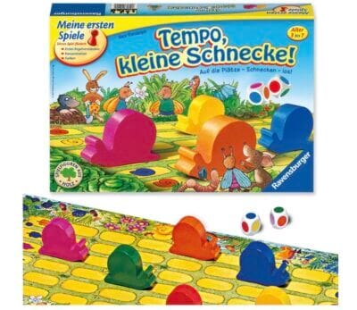 Ravensburger Kinderspiel 21420 - Tempo kleine Schnecke