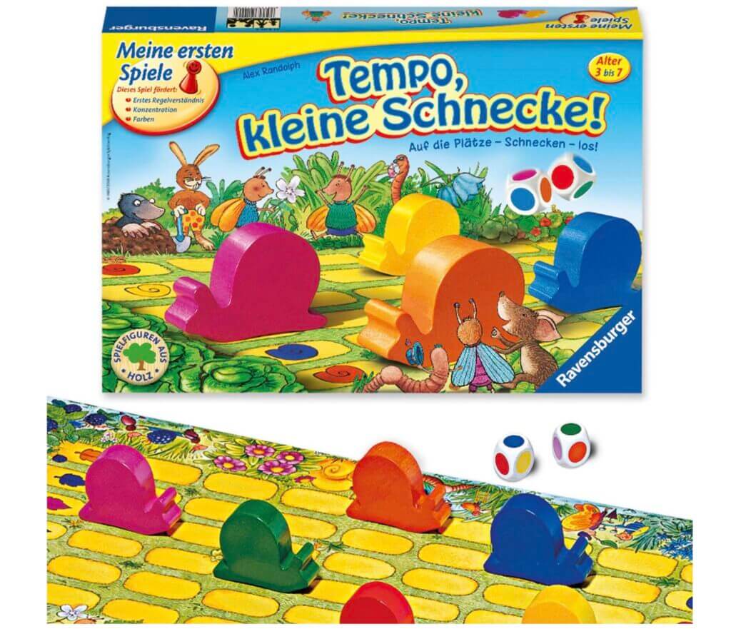 Ravensburger Kinderspiel 21420 – Tempo kleine Schnecke – 41% Rabatt