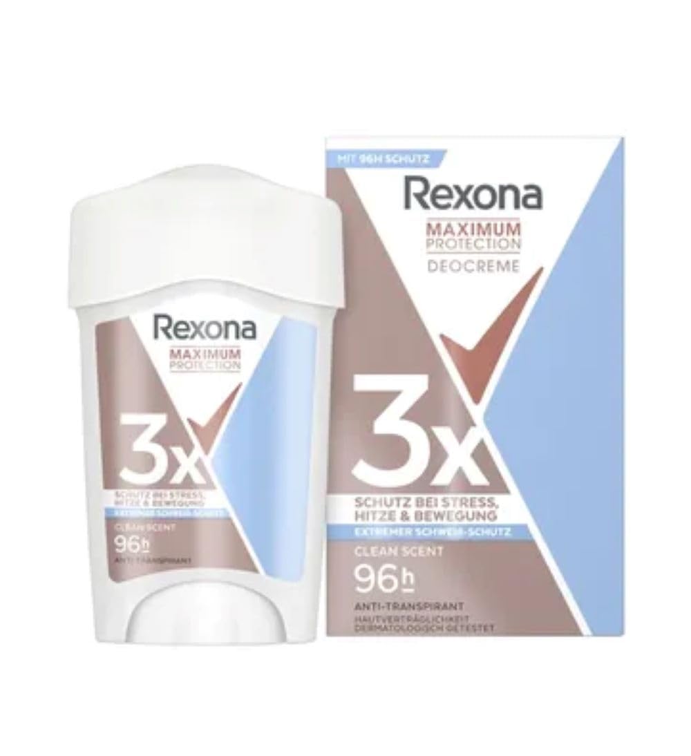 Rexona Women Maximum Protection Deo Creme – 45 ml – 34% Rabatt
