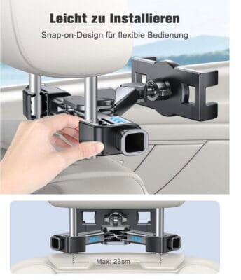Rolgno Auto Tablet Halterung Details 