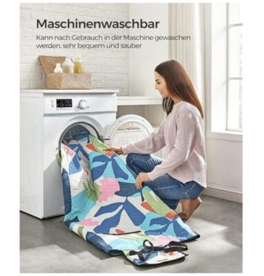 SONGMICS Picknickdecke maschinenwaschbar