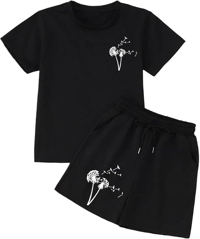 Zweiteiliges Outfit Set für Mädchen – 50% Rabatt