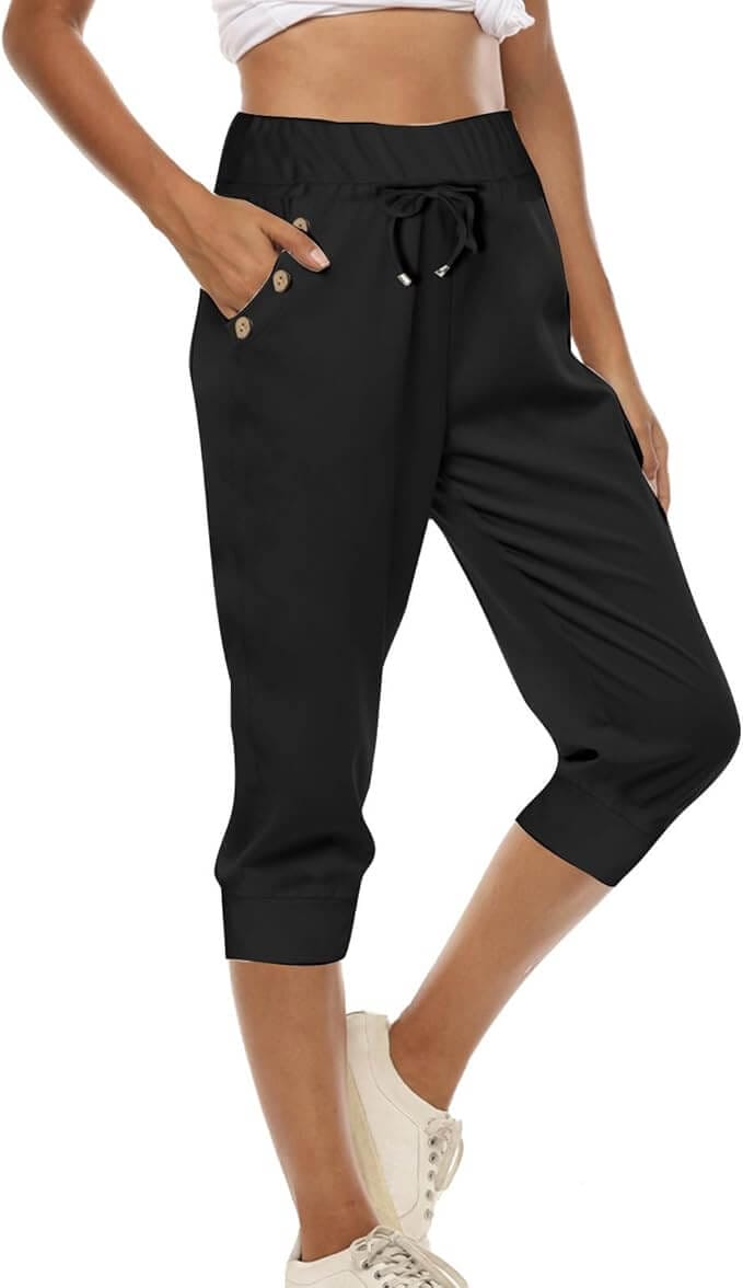Komiseup Sommerhose mit Kordelzug – 50% Rabatt