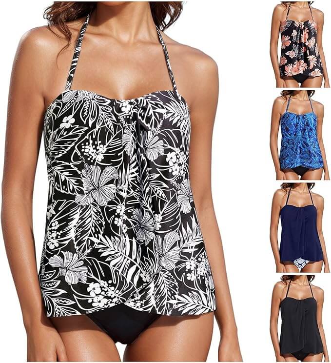 Sonnena Damen Tankini verschiedene Designs – 50% Rabatt