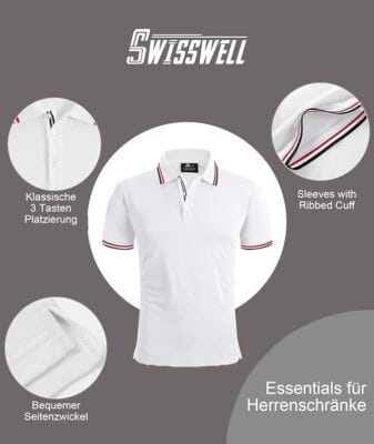SwissWell Poloshirt  Details 
