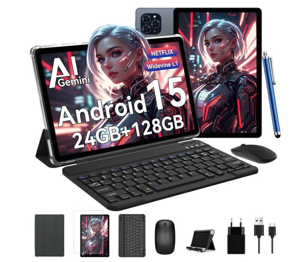 TABWEE Android 15 Tablet – 68% Rabatt