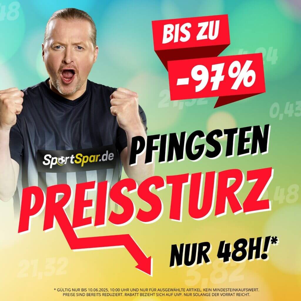 PFINGST-PREISSTURZ Rabatte bis zu 97%