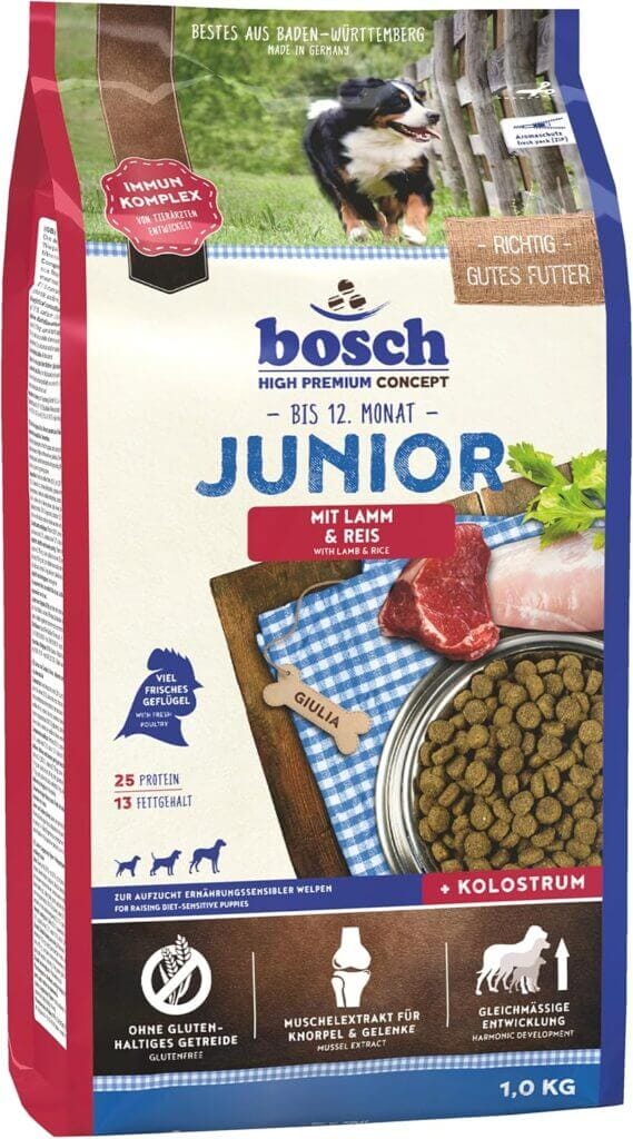 bosch HPC Junior mit Lamm & Reis – 35% Rabatt