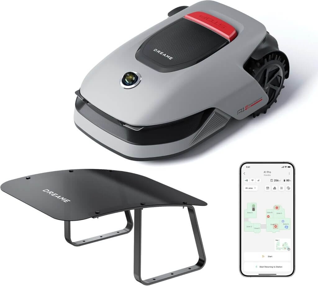 Mega-Bundle: dreame Mähroboter A1 Pro mit Garage – 26% Rabatt